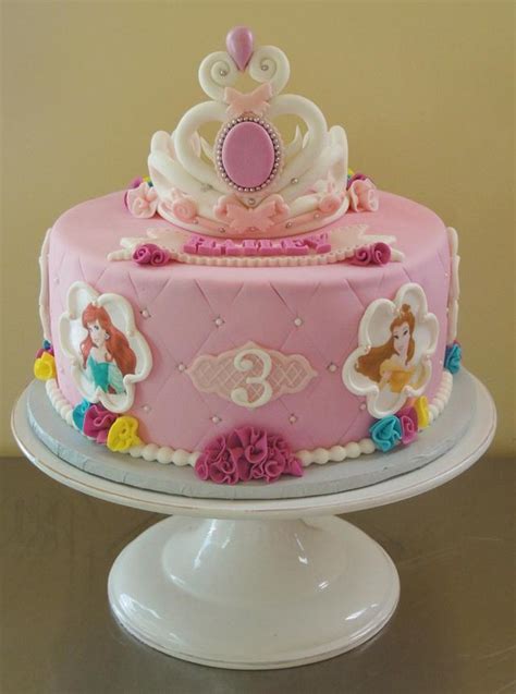 Disney Princess Birthday Cake