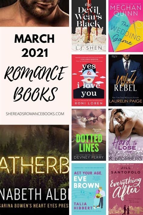 New Romance Book Releases Coming In March 2021 — She Reads Romance Books In 2021 Romance Books