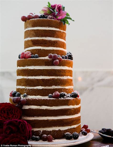 Introducing The Naked Cake New Wedding Dessert Trend For Unfrosted Edges Exposes The