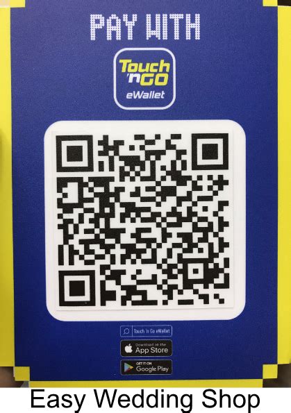 Touch 'n go ewallet is an epenjana programme partner. QR Code Payment