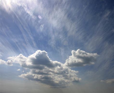 Free Heavenly Clouds Stock Photo