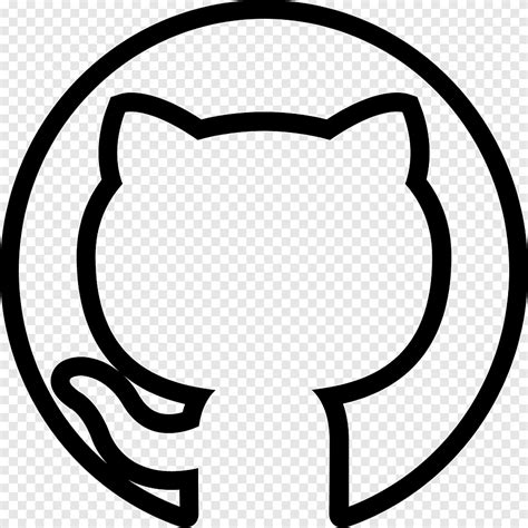 Компьютерные иконки Github Logo Github монохромный оправа Png Pngegg