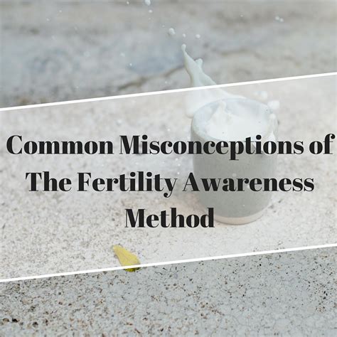 common misconceptions of the fertility awareness method — femmehead