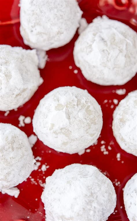 Snowball Christmas Cookies Classic Pecan Snowballs