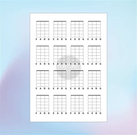 4 String Bass Guitar Chords Chart