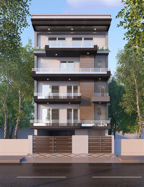 34 Cozy Apartment Facade Concept To Make Your Home More Colorful 3