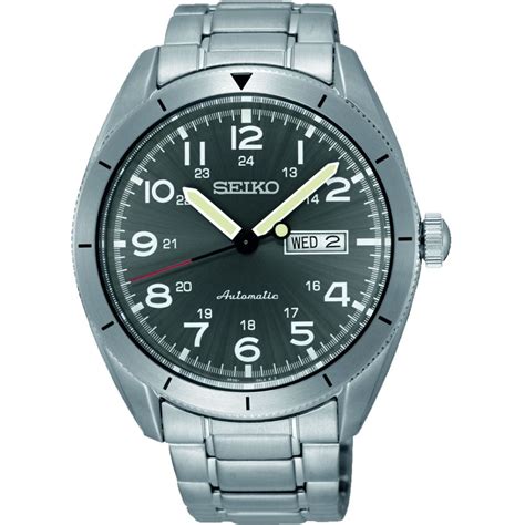 Seiko Mens Automatic Steel Daydate Watch Watches From Francis