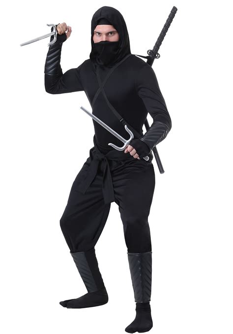 disfraz de adulto de stealth shinobi ninja multicolor yaxa store