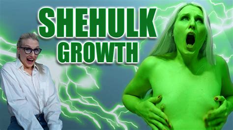 Hulking Out She Hulk Transformation Growth Diane Chrystall Clips Sale