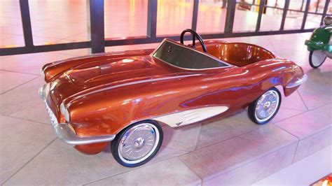 This Restored 1958 Corvette Stingray Pedal Car By Eska
