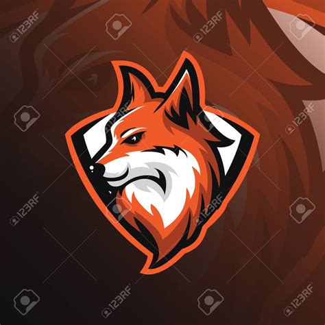 Fox Logo Mascot Design Vector With Modern And Emblem Style Fox