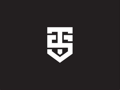 Ts Initials Logo Design Monogram Logo Design St Logo