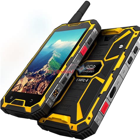 Conquest S8 Poc Rugged Smartphone Android 4g Lte Ptt Walkie Talkie