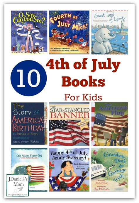 10 Fourth Of July Books For Kids