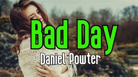 Bad Day Karaoke Daniel Powter Youtube
