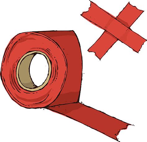 Red Tape Illustrations Royalty Free Vector Graphics And Clip Art Istock