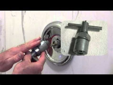 The hot water is fine in all other sinks and showers. Shower faucet cartridge removal and install for a single ...