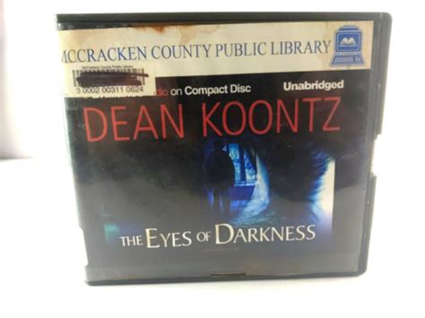Dean Koontz The Eyes Of Darkness Audiobook Library Copy Not Tested
