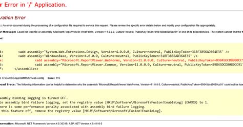 Could Not Load File Or Assembly System Web Mvc Version Net