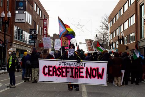 BDS Boston protests in Harvard Square over Chase Bank’s investment in