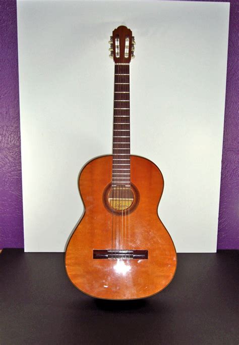Vintage Classical Acoustic Guitar Ariana Aria A 585 60s Etsy