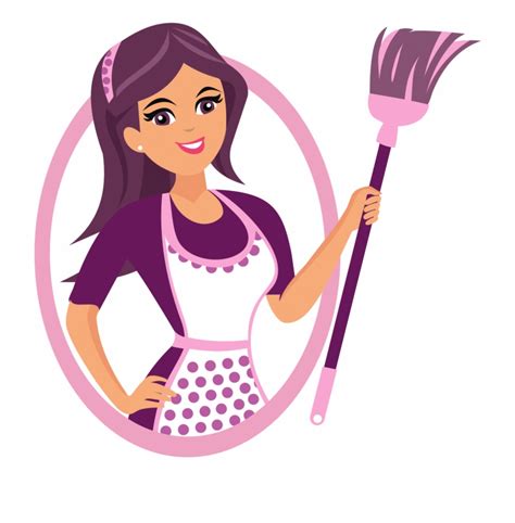 House Cleaning Pricing Cleaning Lady House Cleaning Logo Clip Art Library