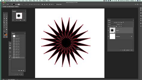 Create Star Shapes In Photoshop Tutorial Youtube