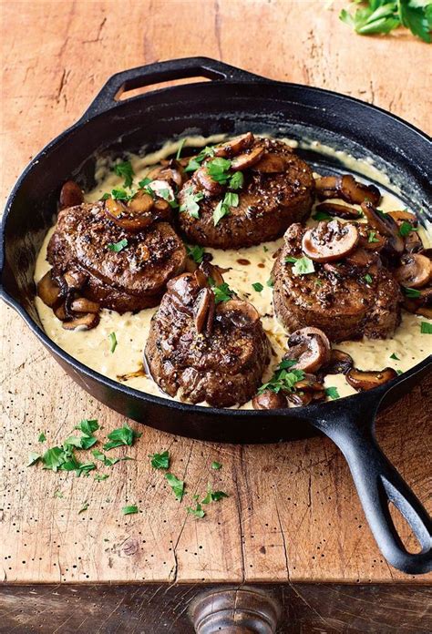 Garlic herb butter beef tenderloin. Ina Garten's Filet Mignon with Mustard and Mushrooms | Recipe in 2020 | Food network recipes ...