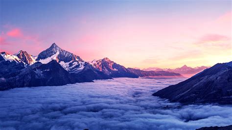 2560x1440 Cloudy Mountains 1440p Resolution Wallpaper Hd Nature 4k
