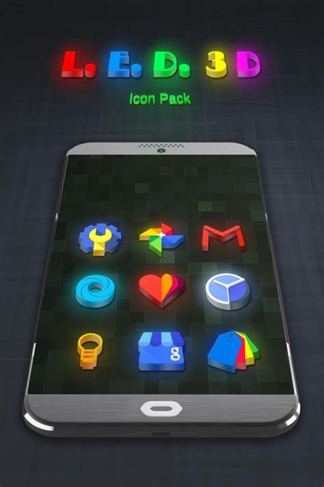 Download Led 3d Icon Pack For Android Led 3d Icon Pack Apk Appvn