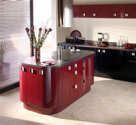 Red Gloss Kitchen Cabinets Awesome Opus Love Kitchens Kitchen Cabinet