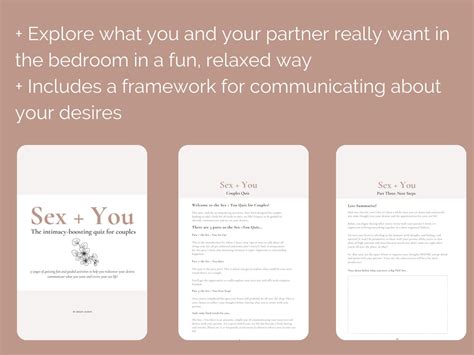 Couples Intimacy Activity Relationship Workbook Couples Etsy
