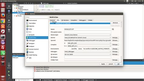 Qt5 Creator Build Fail For Imx6 Sabre Boardusrb Nxp Community