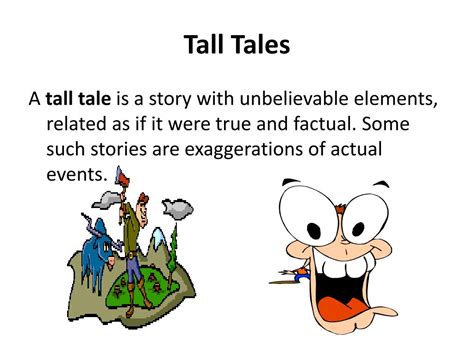 What Are Examples Of Tall Tales
