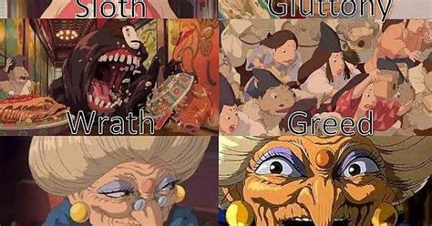 Spirited Away And The 7 Deadly Sins Ranime
