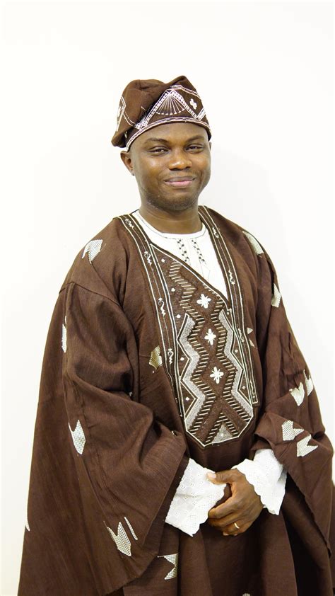 Aso Oke Is Traditional Symbolic Nigerian Clothing Is A Hand Loomed