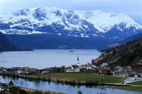 Naustdal Sogn Og Fjordane Western Norway Norway City Town And