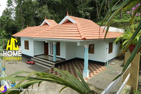 Small kerala model house in 668 sq.ft., which can be finishe. Low Cost Kerala Home Photos by Home Chapters | penting ayo ...