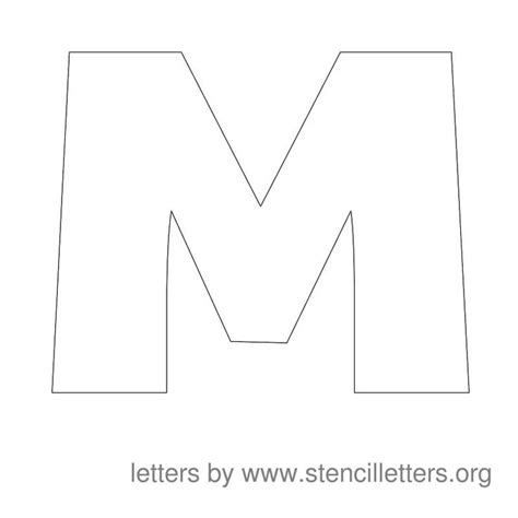 Printable stencils like the letter stencils presented on this page will help any design aspirants create a masterful piece of art. Large Stencil Letters | Stencil Letters Org | Letter ...