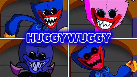 Huggy Wuggyplaytime New Original Vs Kissy Missy Vs Minus Vs