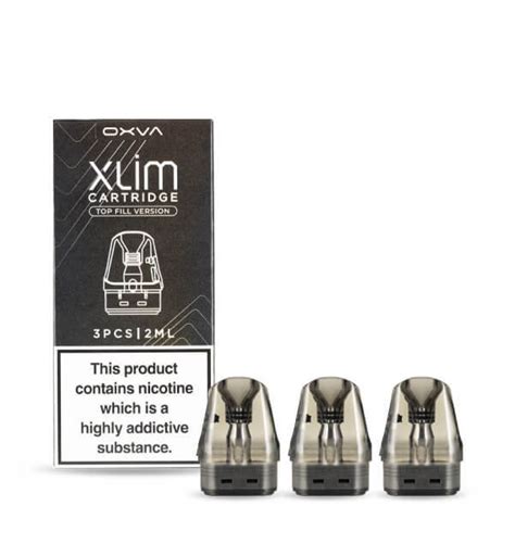 Oxva Xlim V3 Top Fill Pod Replacement Vape Pods Only £849