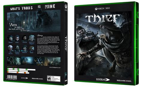 Thief Xbox 360 Box Art Cover By Chino83