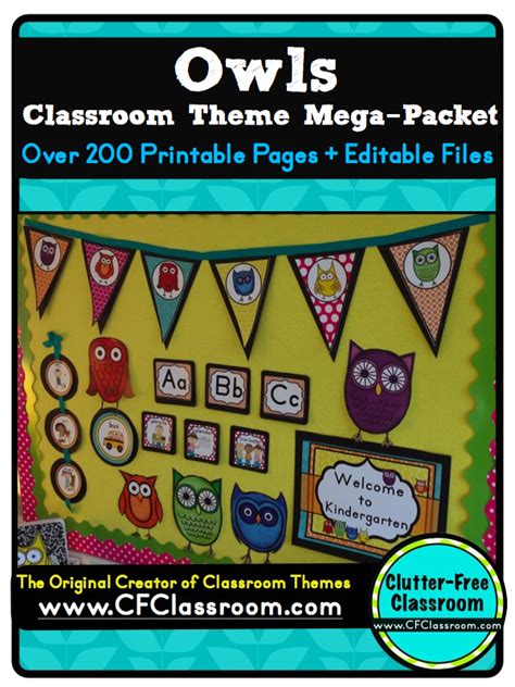 Owls Themed Classroom Ideas Photos Tips And More Clutter Free
