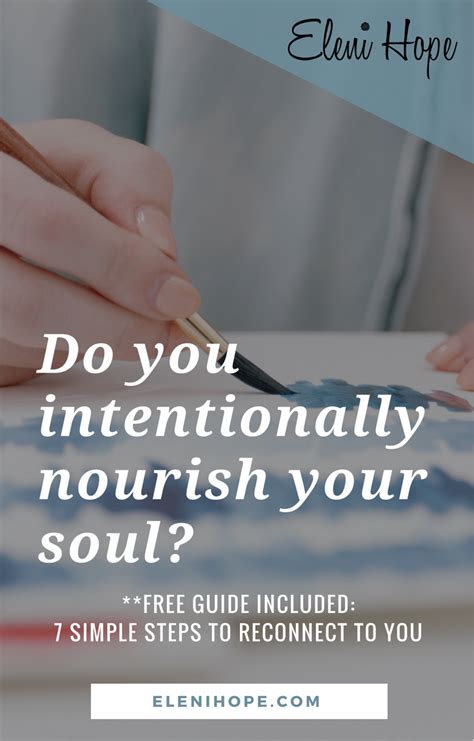 The More You Invest In Your Daily Well Being And Nourish Your Soul The