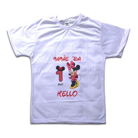 Camiseta Personalizada Minnie Mouse E Mickey Mouse No Elo7 Efeito Art