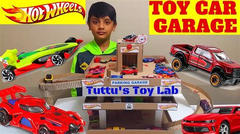 I hope you like this idea. Toy car Garage | play set with lift and ramp|Hot wheels ...