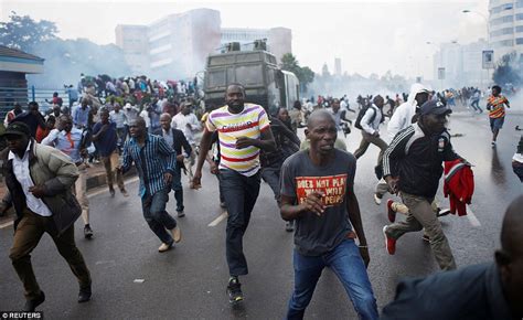 Kenyan Protests End In Horrific Violence As Police Batter Demonstrators