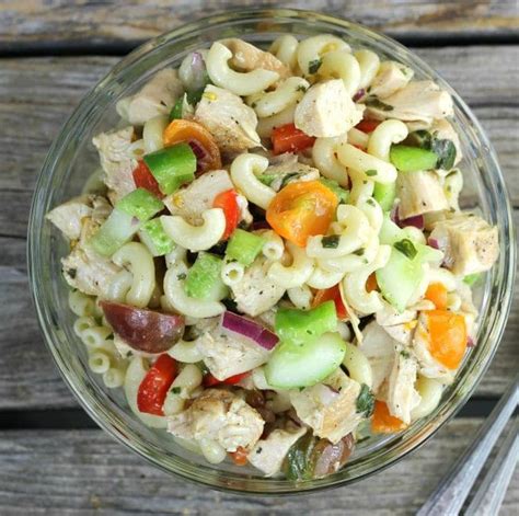 Cold Chicken Pasta Salad Words Of Deliciousness