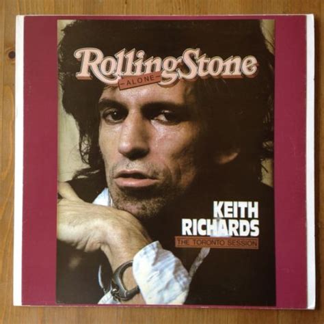 Keith Richards Rolling Stone Alone The Toronto Sessions