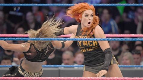 Women Of The Squared Circle Nikki Bella And Becky Lynch Vs Alexa Bliss And